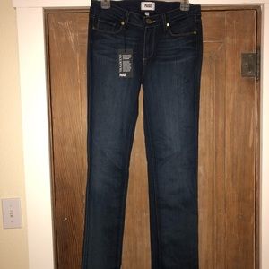 Paige skyline straight jeans